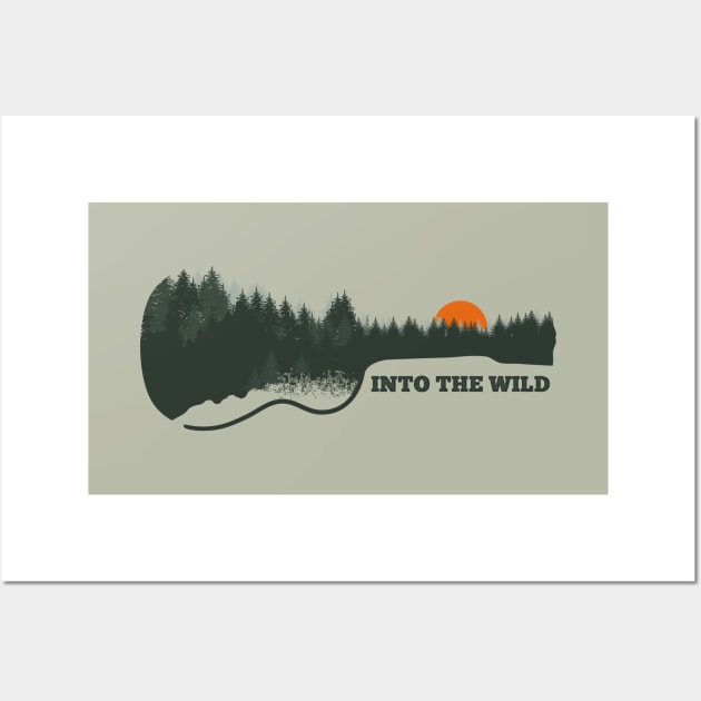 Into the Wild Wall Art by RepubliRock